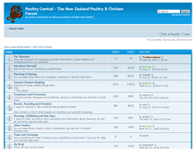 Tablet Screenshot of poultrycentral.co.nz